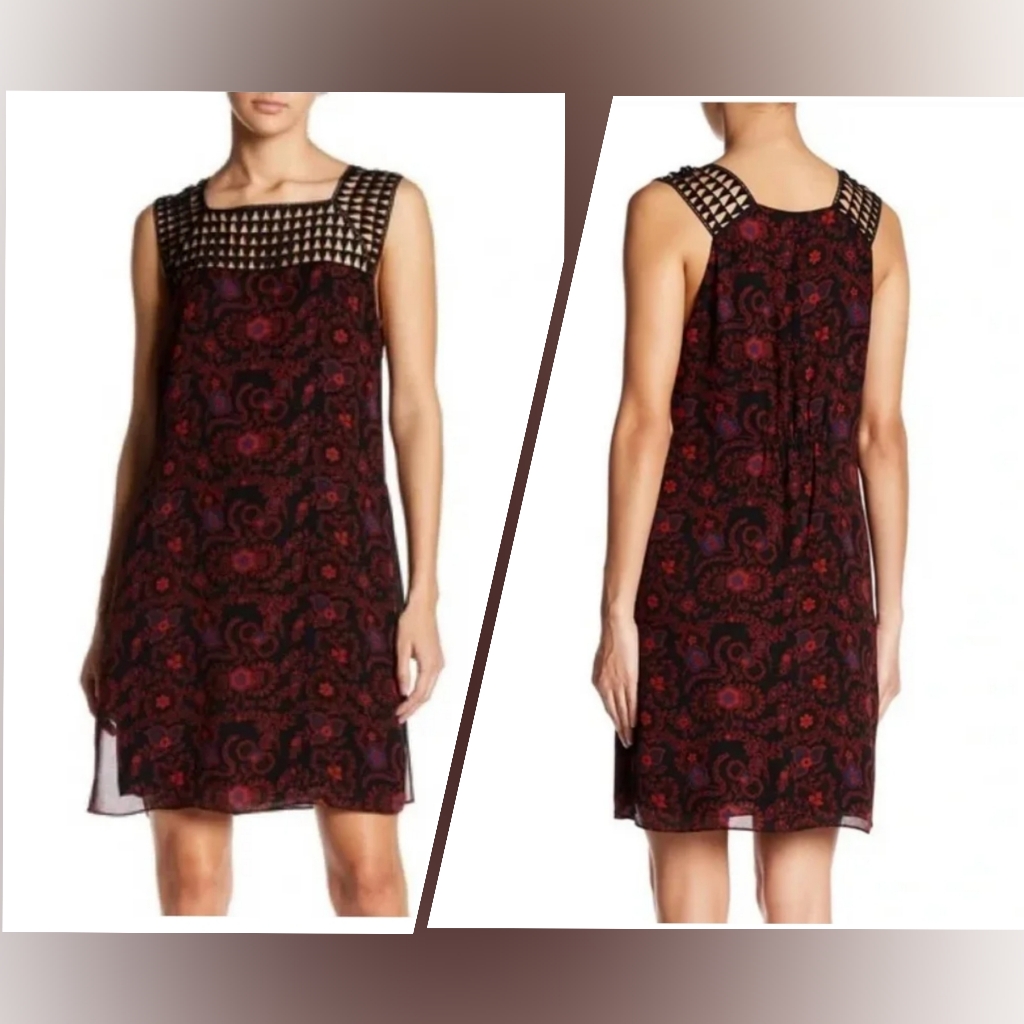 A.L.C. 'Helen' Floral Silk Mini Dress, Xs